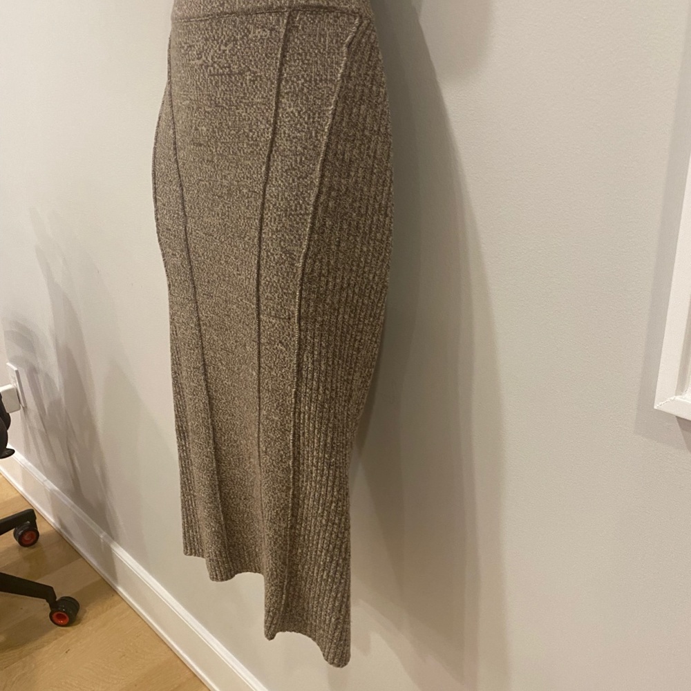 New with Tags! Marc by Marc Jacobs Brown Heather Ribbed Knit Skirt Size Small - Picture 13 of 16